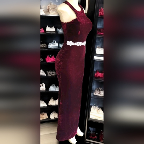 Jodi Christopher Women’s Dress – Size 5 – Wine Red – NWT (without tags) - Picture 4 of 15